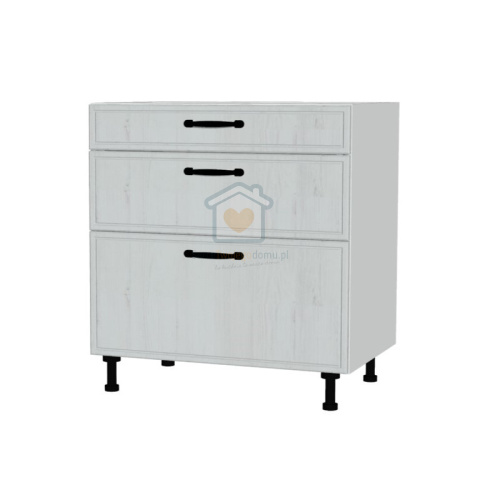 Szafka kuchenna z trzema szufladami cichy domyk 75 cm KAMMONO F8 Szafka kuchenna z trzema szufladami cichy domyk 75 cm KAMMONO F8