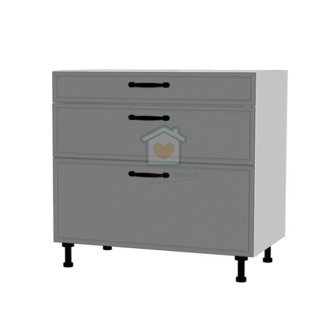 Szafka kuchenna z trzema szufladami cichy domyk 85 cm KAMMONO F8 Szafka kuchenna z trzema szufladami cichy domyk 85 cm KAMMONO F8