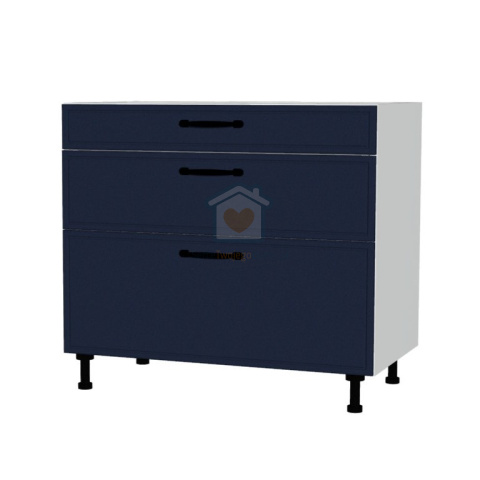 Szafka kuchenna z trzema szufladami cichy domyk 90 cm KAMMONO F8 Szafka kuchenna z trzema szufladami cichy domyk 90 cm KAMMONO F8