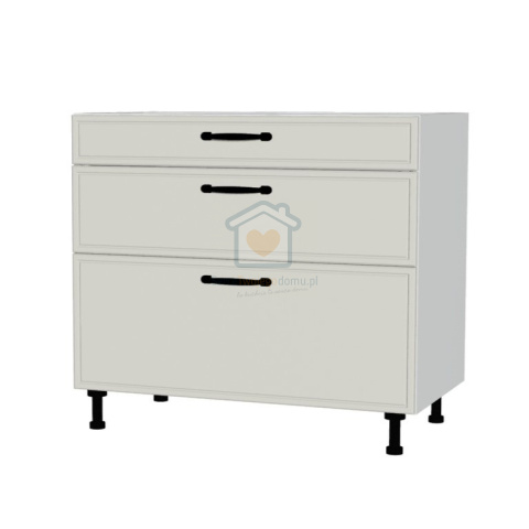 Szafka kuchenna z trzema szufladami cichy domyk 90 cm KAMMONO F8 Szafka kuchenna z trzema szufladami cichy domyk 90 cm KAMMONO F8