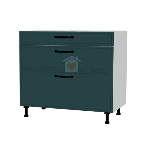 Szafka kuchenna z trzema szufladami cichy domyk 90 cm KAMMONO F8 Szafka kuchenna z trzema szufladami cichy domyk 90 cm KAMMONO F8