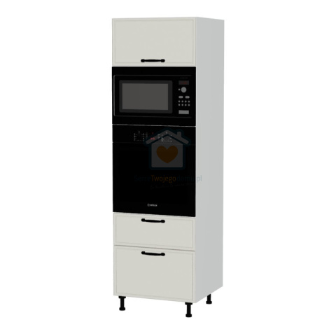 Słupek kuchenny z szufladami do zabudowy piekarnika i mikrofali 60 cm KAMMONO F8 Słupek kuchenny z szufladami do zabudowy piekarnika i mikrofali 60 cm KAMMONO F8
