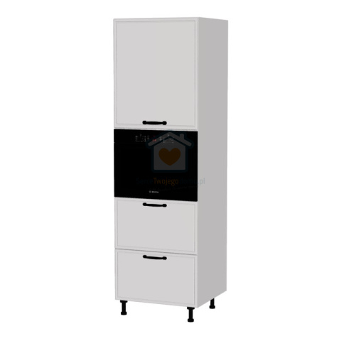 Słupek kuchenny z szufladami do zabudowy piekarnika kompaktowego 60 cm KAMMONO F8 Słupek kuchenny z szufladami do zabudowy piekarnika kompaktowego 60 cm KAMMONO F8
