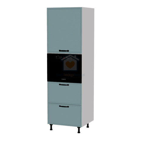 Słupek kuchenny z szufladami do zabudowy piekarnika kompaktowego 60 cm KAMMONO F8 Słupek kuchenny z szufladami do zabudowy piekarnika kompaktowego 60 cm KAMMONO F8