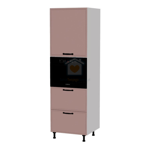 Słupek kuchenny z szufladami do zabudowy piekarnika kompaktowego 60 cm KAMMONO F8 Słupek kuchenny z szufladami do zabudowy piekarnika kompaktowego 60 cm KAMMONO F8