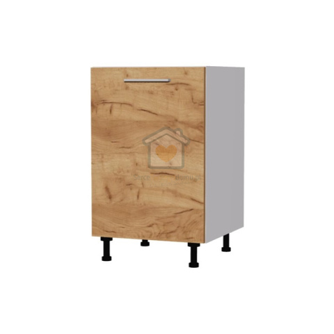 Szafka kuchenna pod zlewozmywak jednodrzwiowa 50 cm KAMMONO P2 Szafka kuchenna pod zlewozmywak jednodrzwiowa 50 cm KAMMONO P2