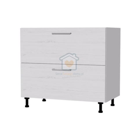 Szafka kuchenna z szufladami pod płytę cichy domyk 90 cm KAMMONO P2 Szafka kuchenna z szufladami pod płytę cichy domyk 90 cm KAMMONO P2